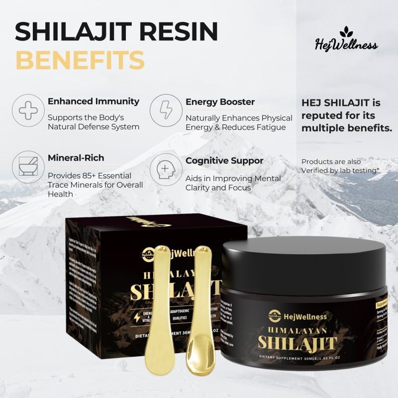 Pure Shilajit Resin Supplier - Private Brand CoA Report Himalayan