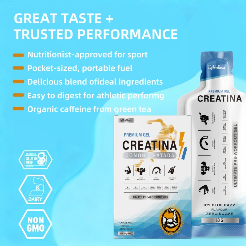 Creatine Gel Factory - Factory OEM Sport Nutrition Supplement