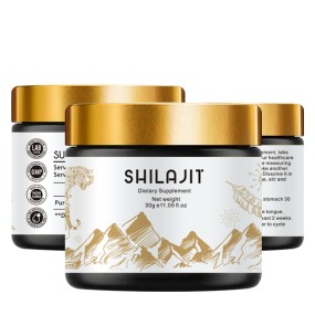 Shilajit Resin Factory - Hot Sell Pure Himalayan Organic