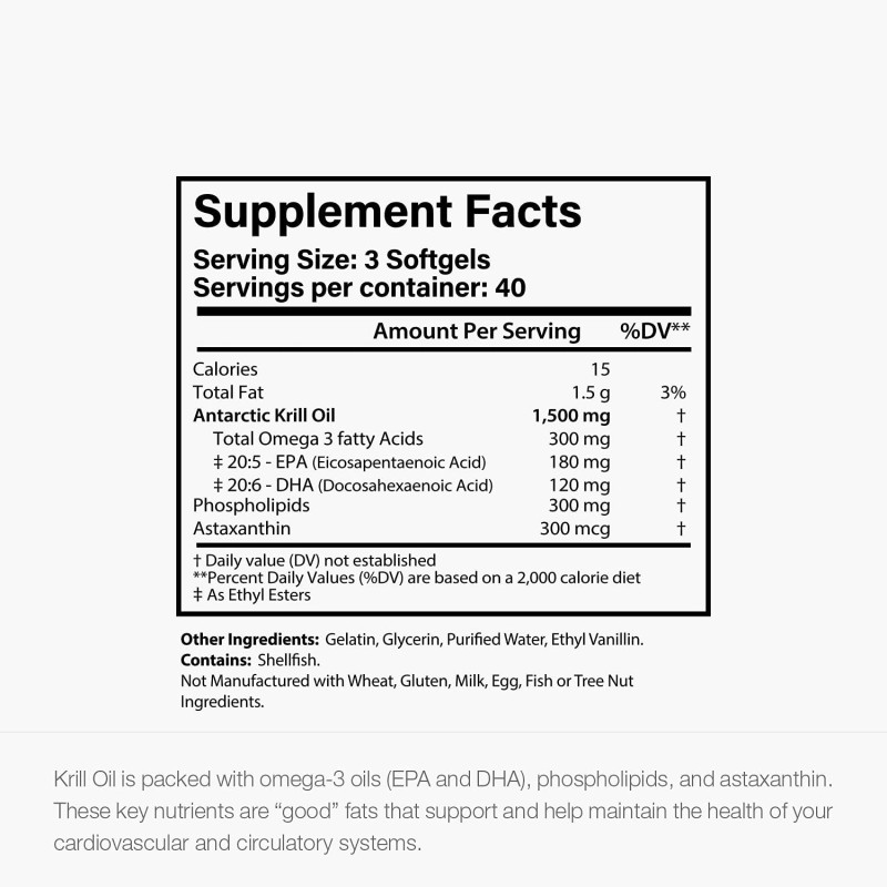 Antarctic Shrimp Oil Factory - Customized High-quality Omega 3