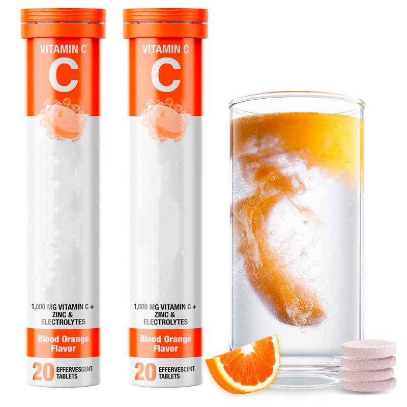 Electrolyte Vitamin C Supplier - Zinc 1000mg Immune Support Sugar Free