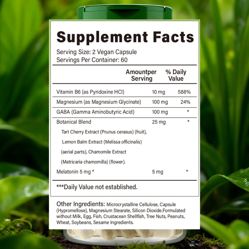 Sleep Capsules Supplier - Custom Vegan Melatonin Faster Deeper