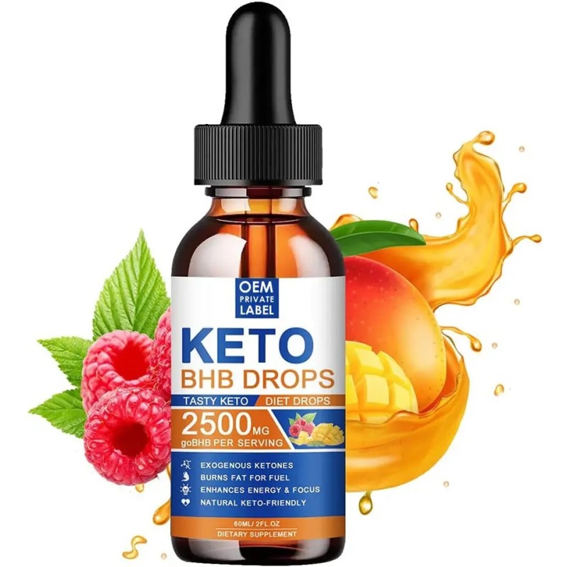 BHB Keto Drops Supplier - Customized Fat Burning Slim Health