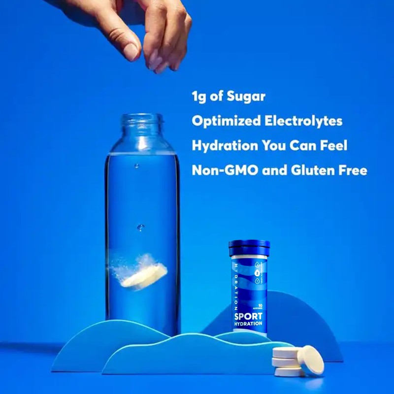 Sport Electrolyte Tablets Factory - Provide Label Proactive Hydration