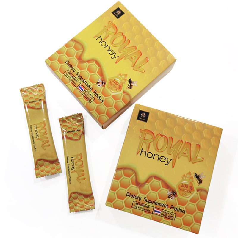 Organic Honey Supplier - Factory Supply Packs Royal Honey for Men VIP