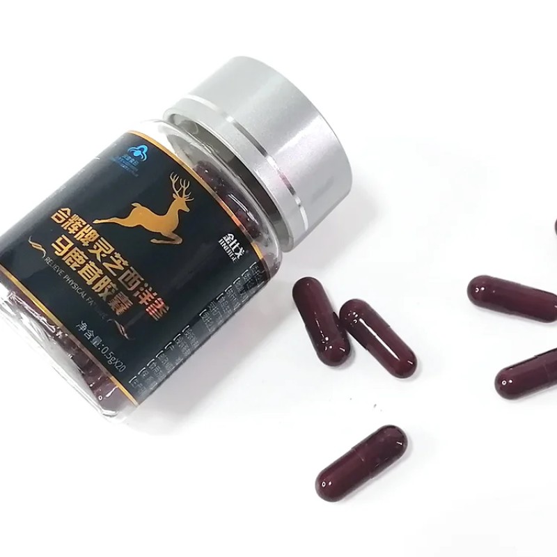 Immune Support Capsules Supplier - OEM 20-Capsule Ganoderma American Ginseng