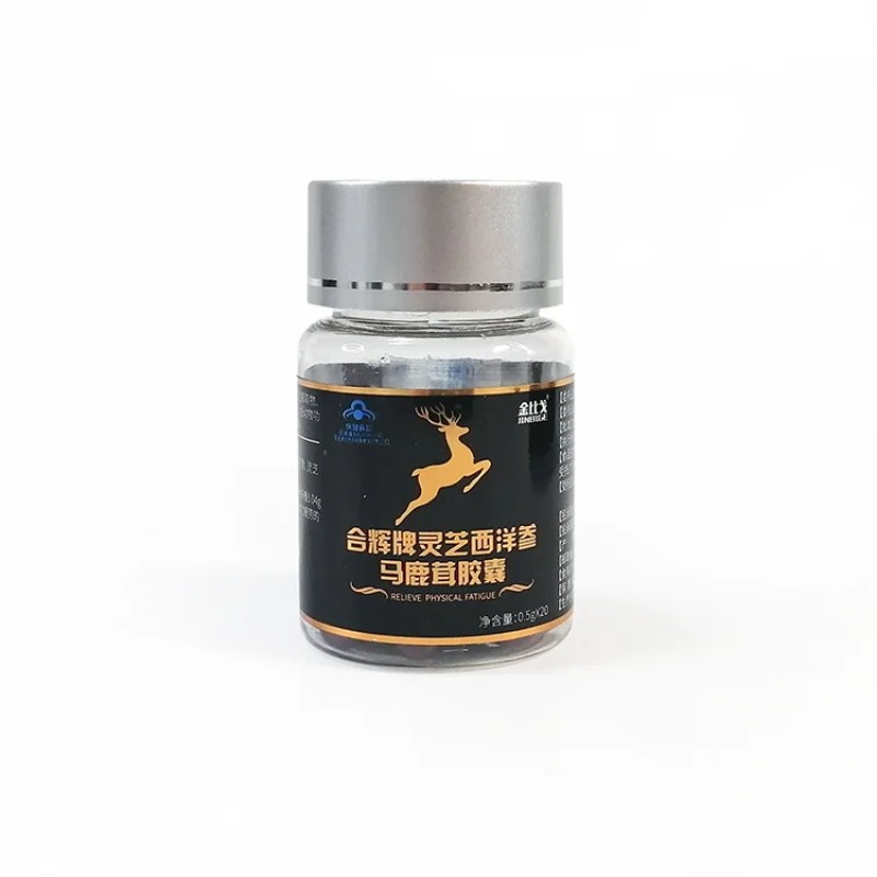 Immune Support Capsules Supplier - OEM 20-Capsule Ganoderma American Ginseng