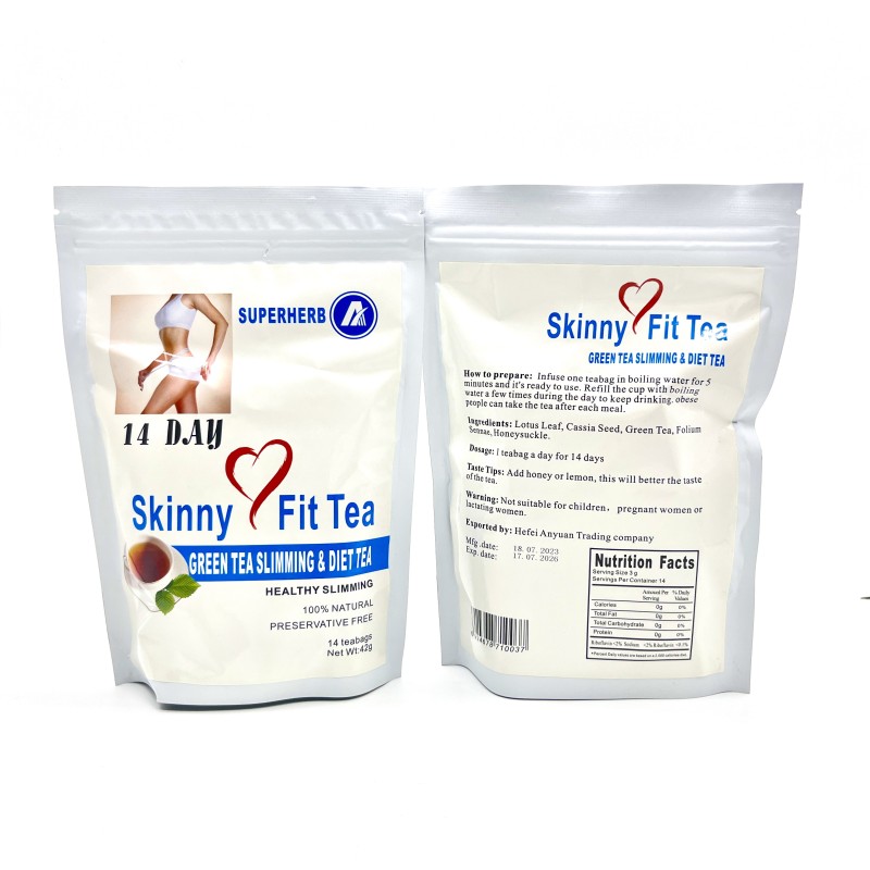Herbal Tea Factory - 14 Day Slimming Fat Burning Weight Loss Low Fat