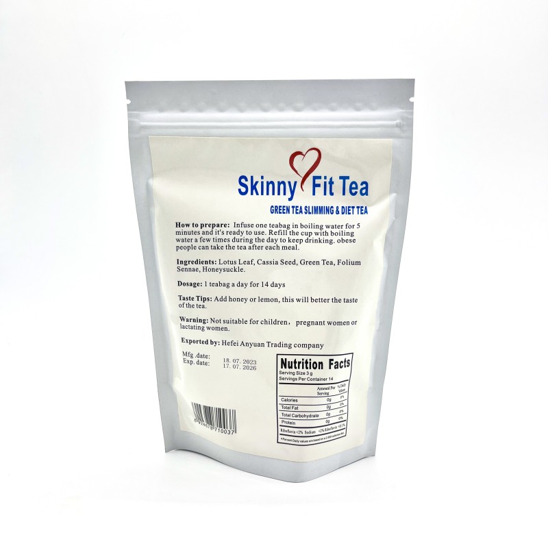 Herbal Tea Factory - 14 Day Slimming Fat Burning Weight Loss Low Fat