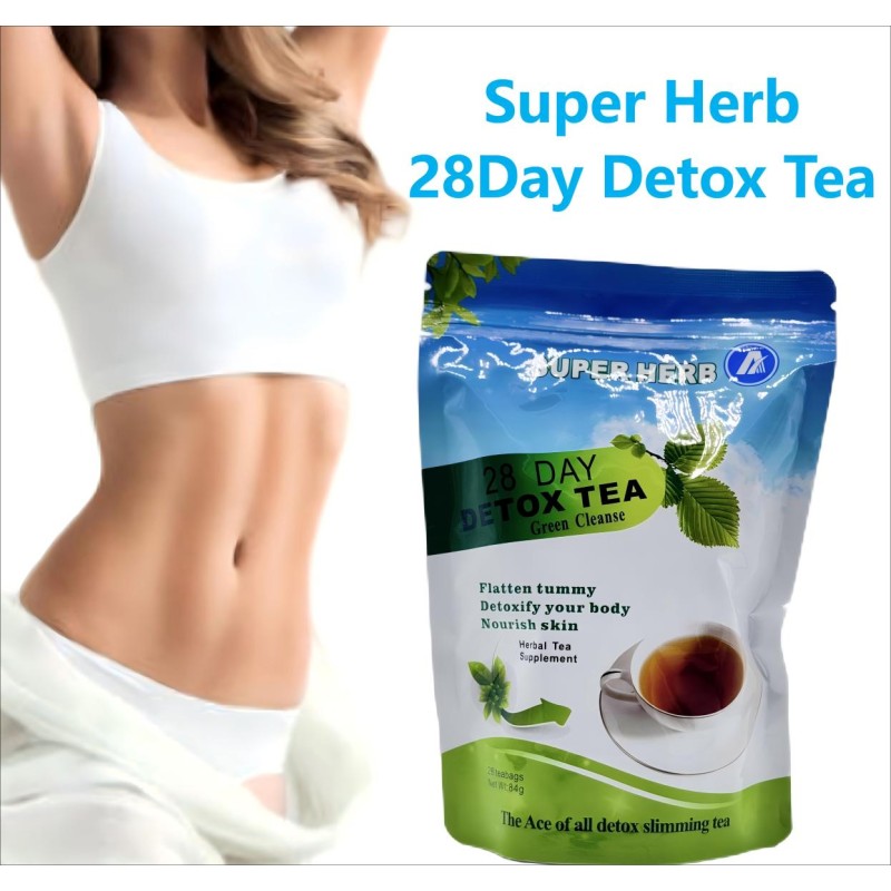 Slimming Tea Manufacturer - 28 Day Detox Green Tea Sugar Free Low Salt