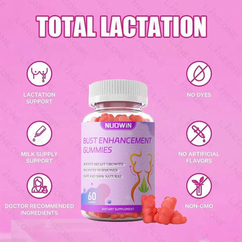 Natural Bust Gummies Manufacturer - Maca Fenugreek Breast Support