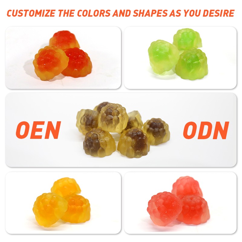 Magnesium Citrate Gummies Supplier - Vitamins for Men Center Filled