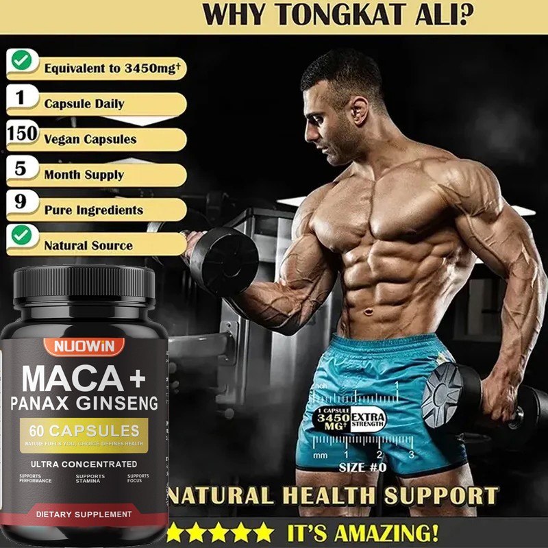 BBL Maca Capsules Factory - Private Label Male Enhancement Butt
