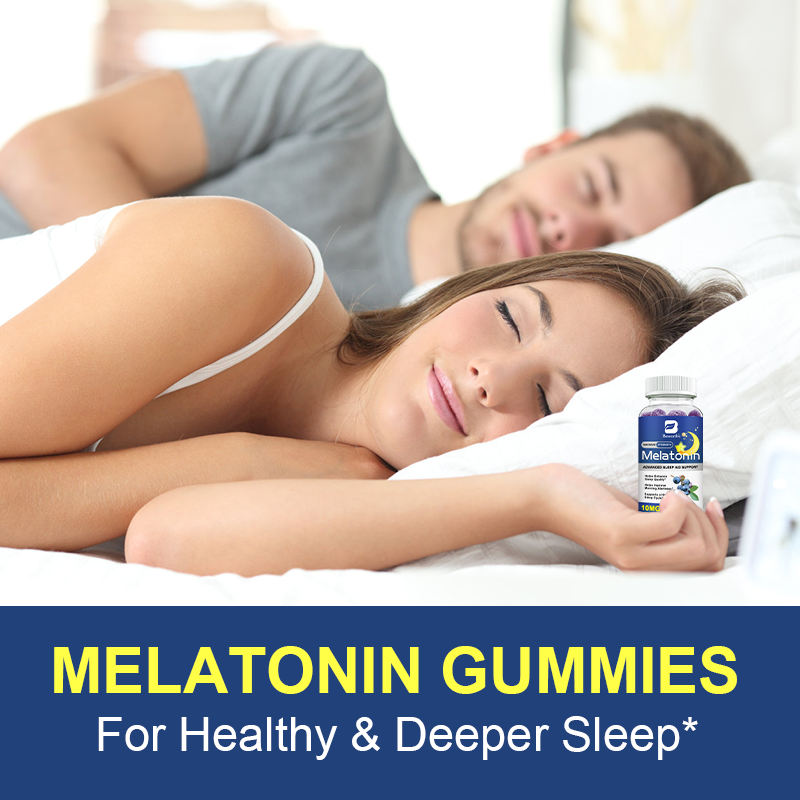 Melatonin Gummies Supplier - OEM Sleep Aid Blueberry Flavor