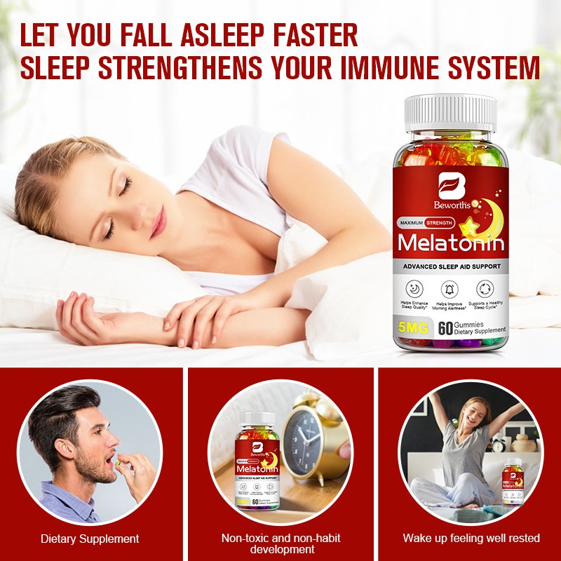 Melatonin Gummies Factory - OEM Sleep Aid Support Bulk