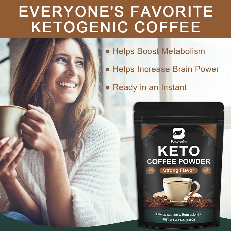 Keto Coffee Powder Manufacturer - OEM Weight Loss Ketogenic Bulk