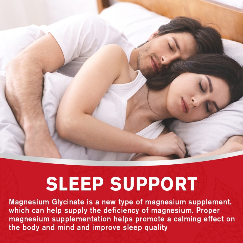 Magnesium Glycinate Gummies Factory - OEM Sugar-free Sleep Quality
