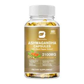 Ashwagandha Softgel Factory - OEM Herbal Supplement Private Label