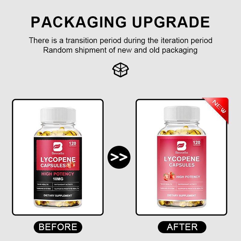 Lycopene Soft Capsule Factory - OEM Antioxidant Tomato Extract Bulk