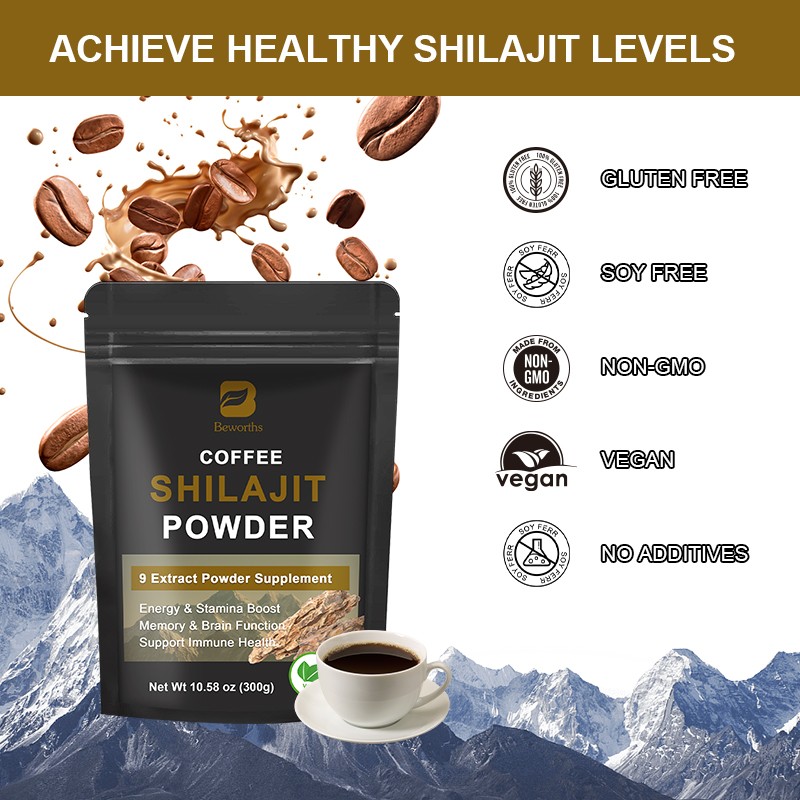 Shilajit Coffee Powder Supplier - OEM Natural Ingredients Custom