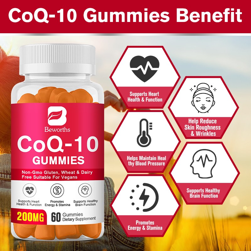 Coq10 Gummies Manufacturer - OEM Antioxidant Heart Health Custom
