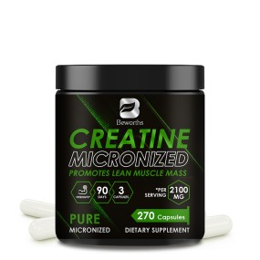 Creatine Capsules Factory - OEM Energy Boost Nutrition Bulk