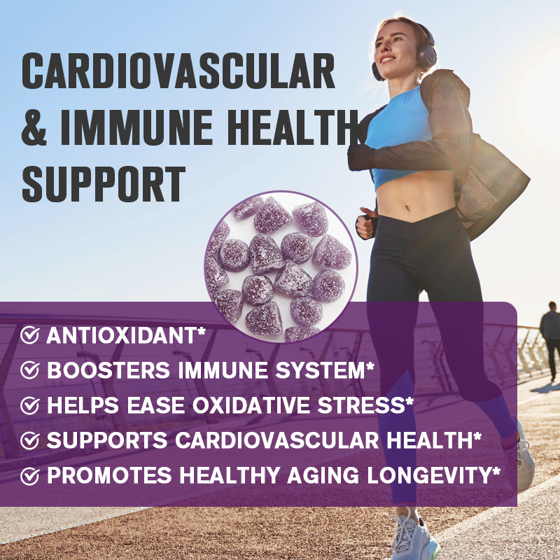 Zinc Quercetin Gummies Factory - OEM Immune Cardiovascular Support