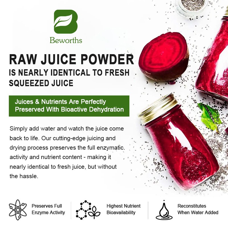 Beetroot Powder Manufacturer - OEM Water Soluble Custom Formula