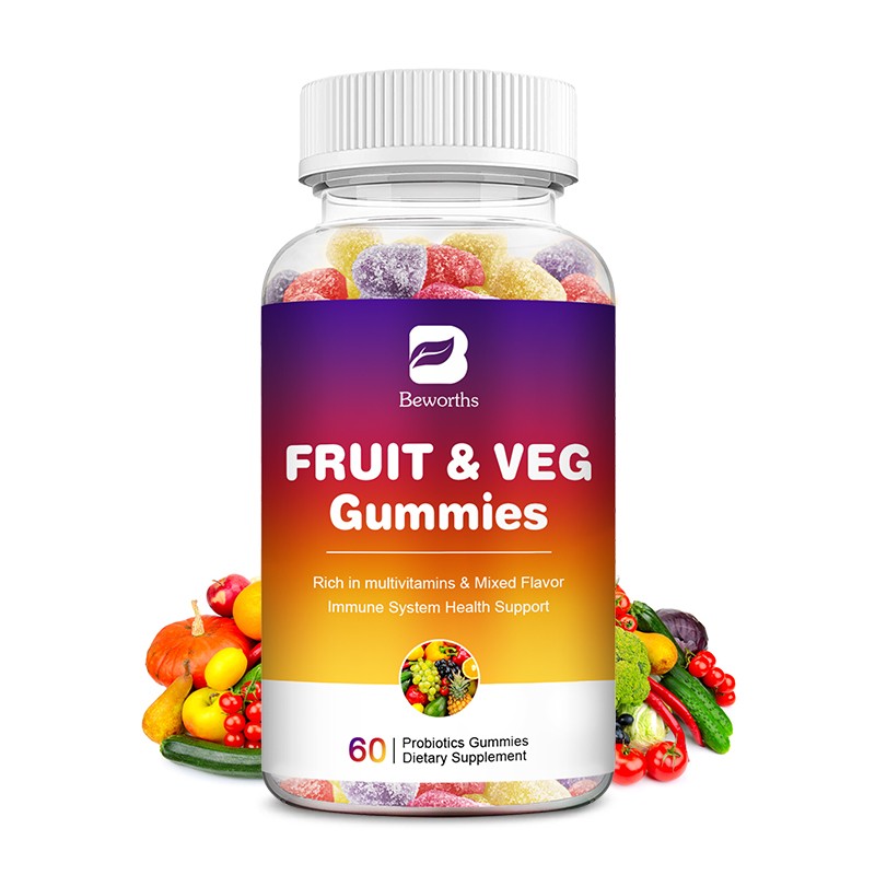 Fruit Vegetable Gummies Supplier - OEM Immune Support Private Label
