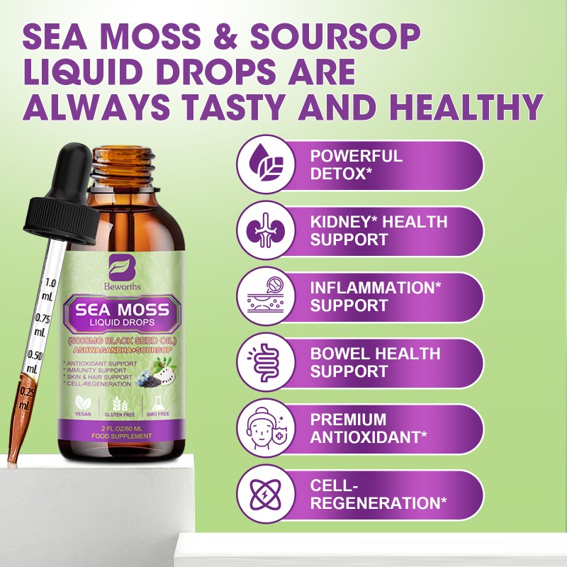 Sea Moss Liquid Drops Manufacturer - OEM Organic Burdock Root Complex