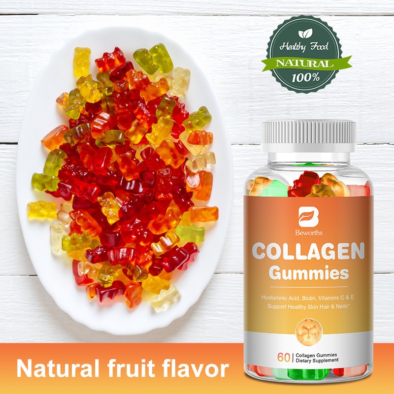 Biotin Gummies Factory - OEM Collagen Bear Candy Private Label