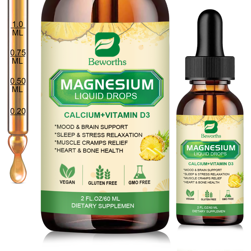 Magnesium Calcium Drops Factory - OEM Multivitamin Oral Liquid