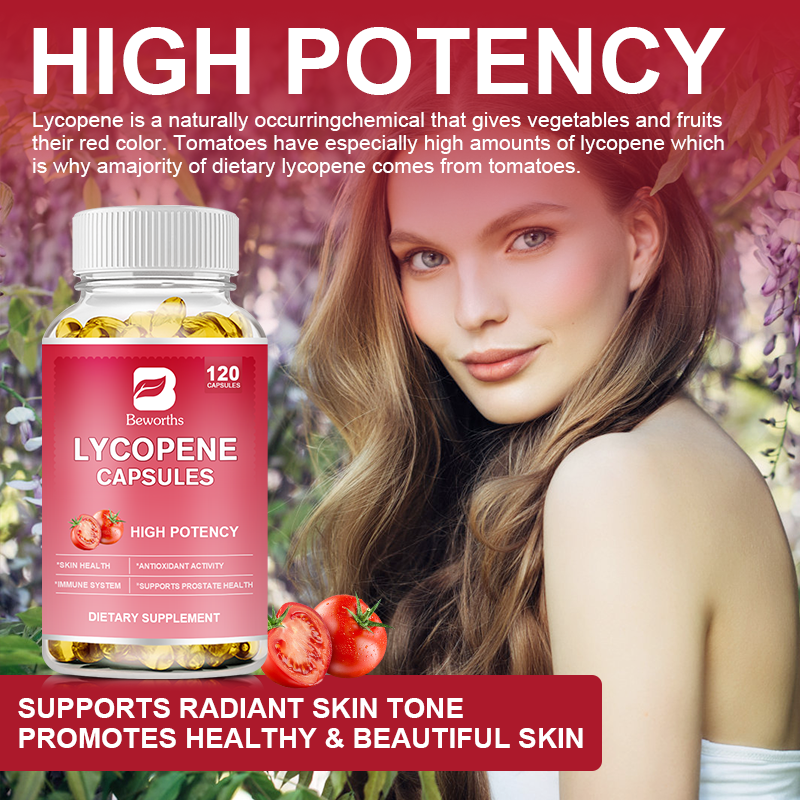 Lycopene Soft Capsule Factory - OEM Antioxidant Tomato Extract Bulk