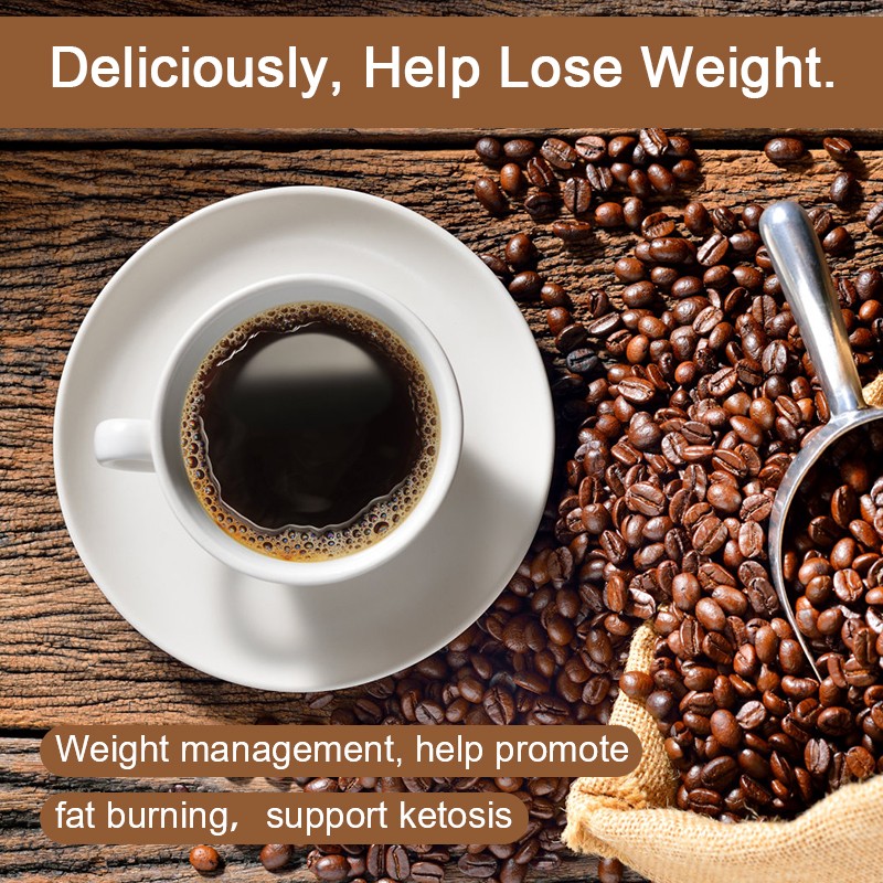 Keto Coffee Powder Factory - OEM Low Calorie Instant Bulk