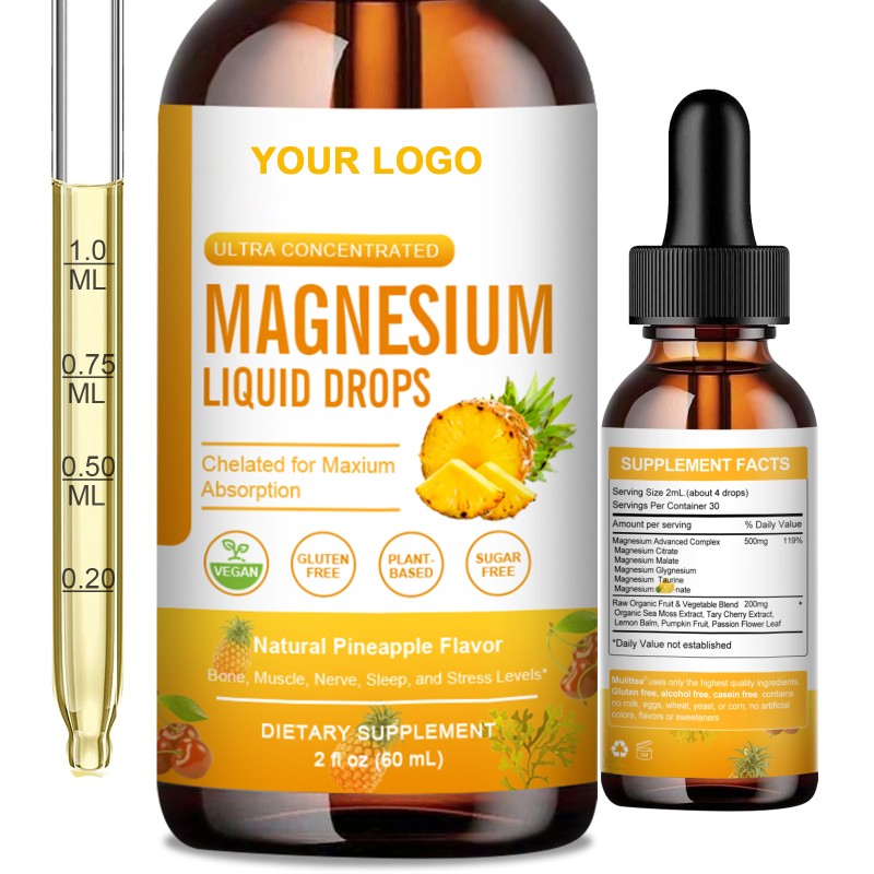 Magnesium Complex Drops Manufacturer - OEM Muscle Nerve Health Bulk