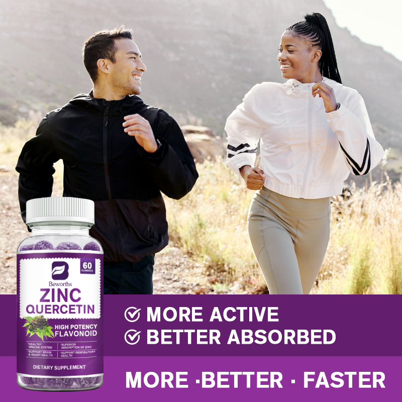 Zinc Quercetin Gummies Factory - OEM Immune Cardiovascular Support