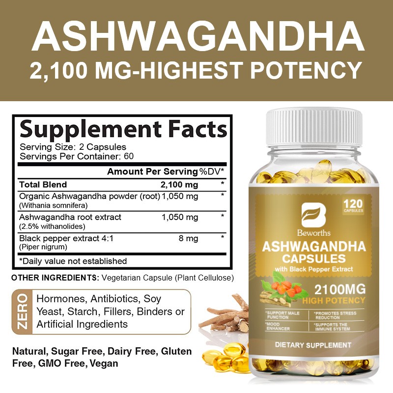 Ashwagandha Softgel Factory - OEM Herbal Supplement Private Label