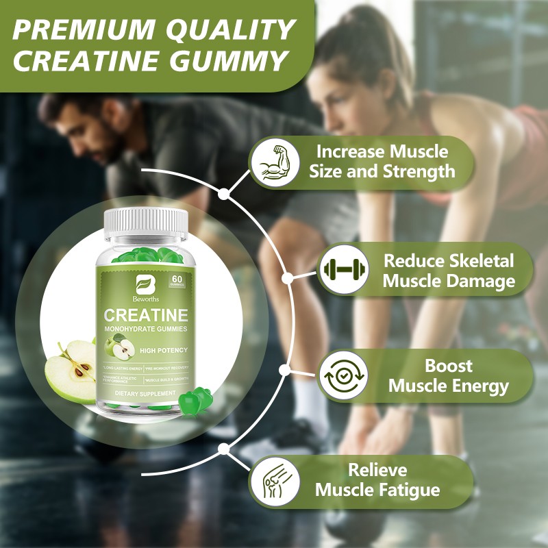 Creatine Gummies Manufacturer - OEM Energy Weight Gain Custom