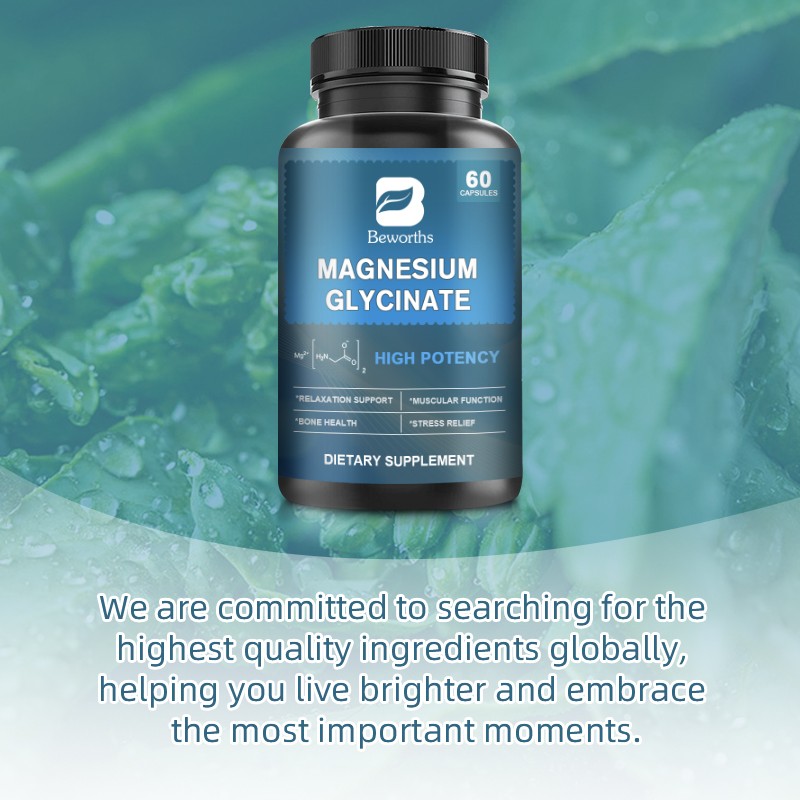 Magnesium Glycinate Powder Factory - OEM Relaxation Support Bulk