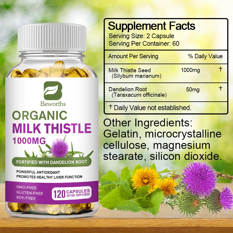 Milk Thistle Capsules Supplier - OEM Liver Health Private Label