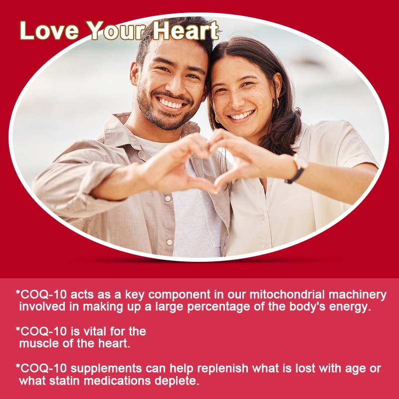 Coq10 Gummies Manufacturer - OEM Antioxidant Heart Health Custom