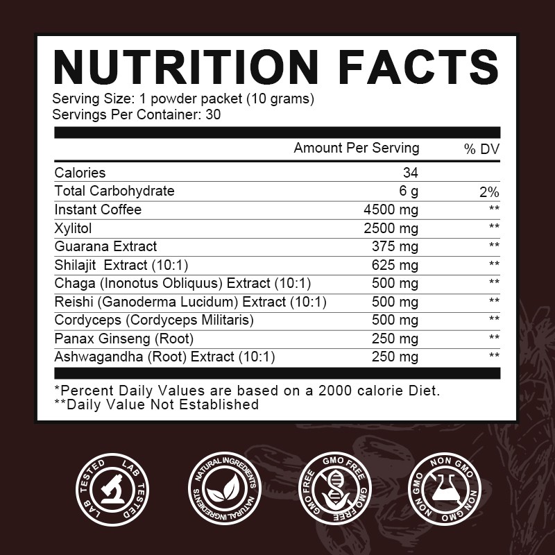 Instant Coffee Powder Manufacturer - OEM Vegan Fat Burner Custom