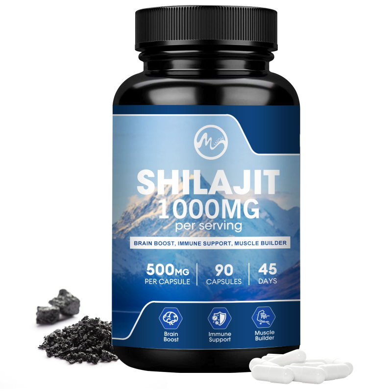 Shilajit Resin Factory - OEM Brain Boost Himalayan Extract
