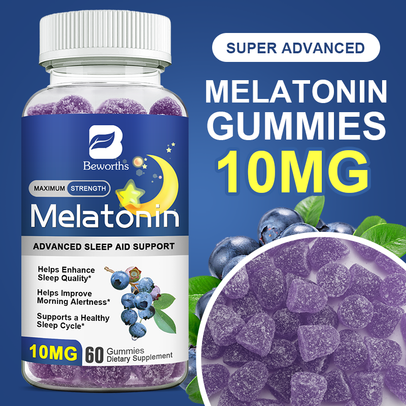 Melatonin Gummies Supplier - OEM Sleep Aid Blueberry Flavor