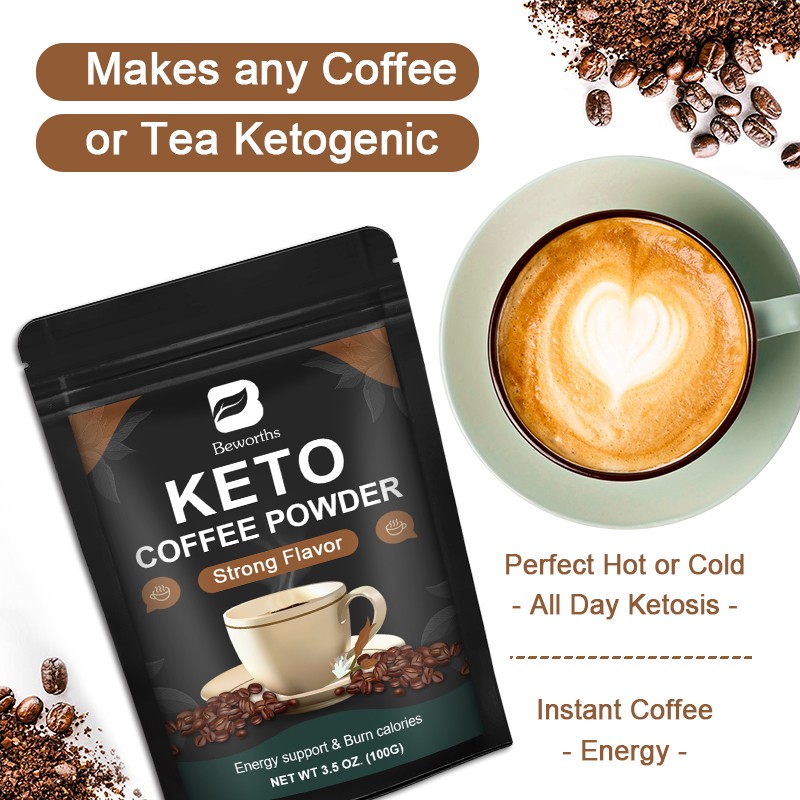 Keto Coffee Powder Manufacturer - OEM Weight Loss Ketogenic Bulk