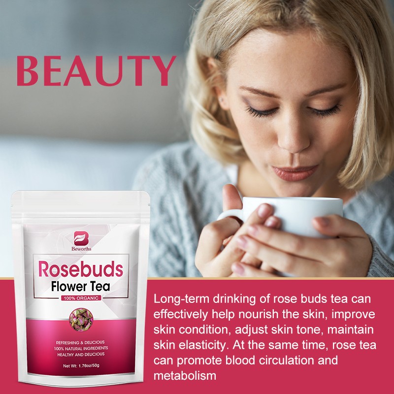 Rosebuds Flower Tea Factory - OEM Herbal Dried Flower Bulk