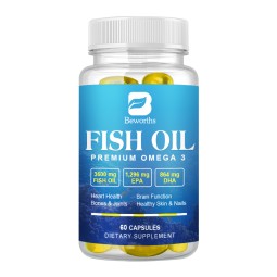 Omega 3 Fish Oil Softgel Manufacturer - OEM DHA EPA Bulk Supply