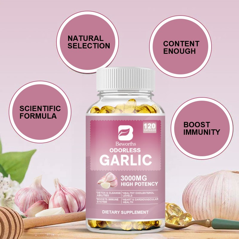 Garlic Oil Softgel Supplier - OEM Immunity Support Private Label