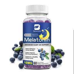 Melatonin Gummies Supplier - OEM Sleep Aid Blueberry Flavor