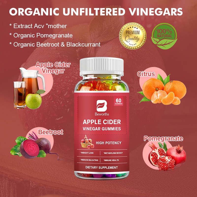 Apple Cider Vinegar Gummies Supplier - OEM Keto Detox Custom Formula